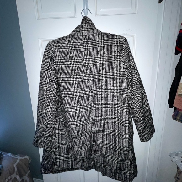 Black and white patterned blazer jacket - Picture 2 of 3